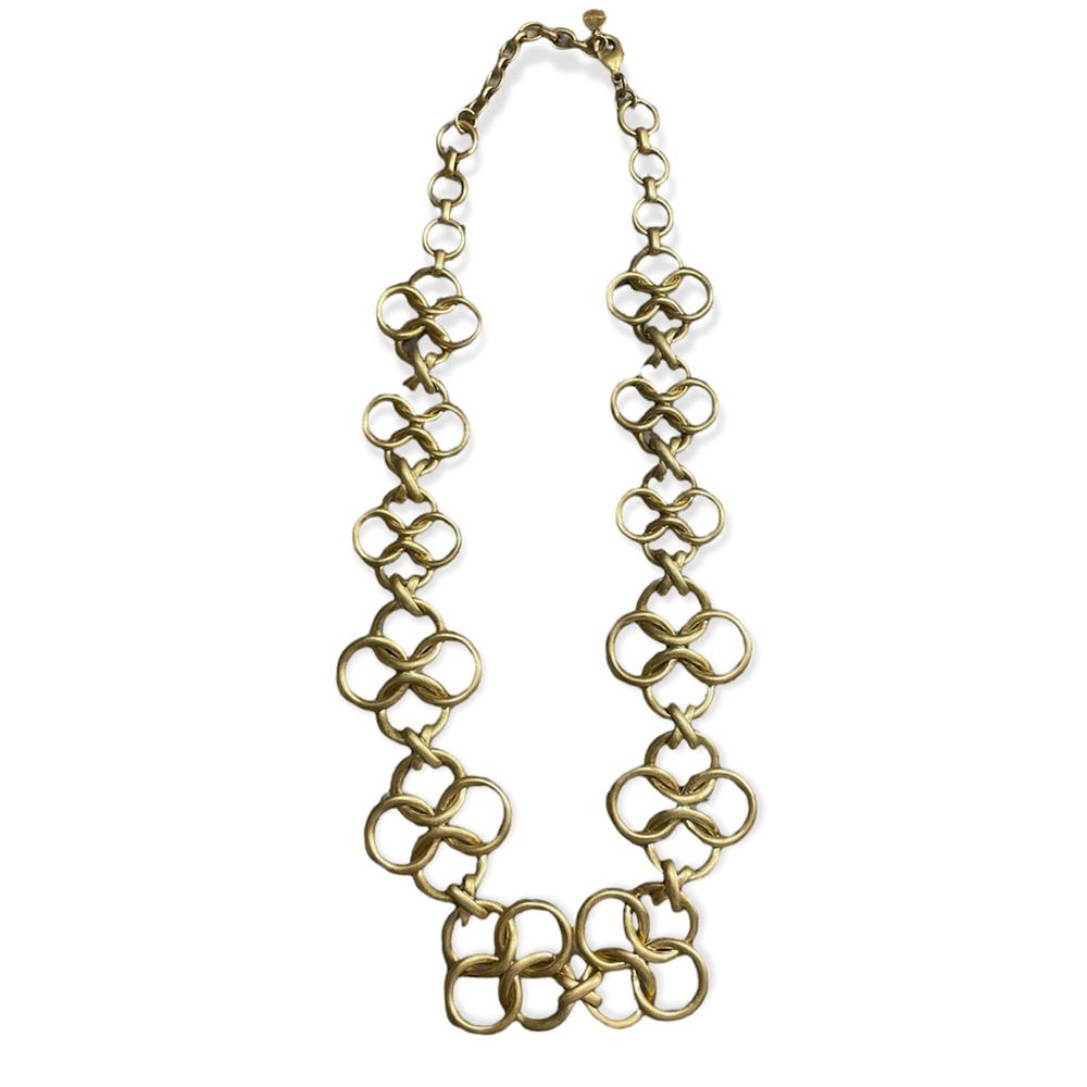 Stella & Dot gold chain necklace